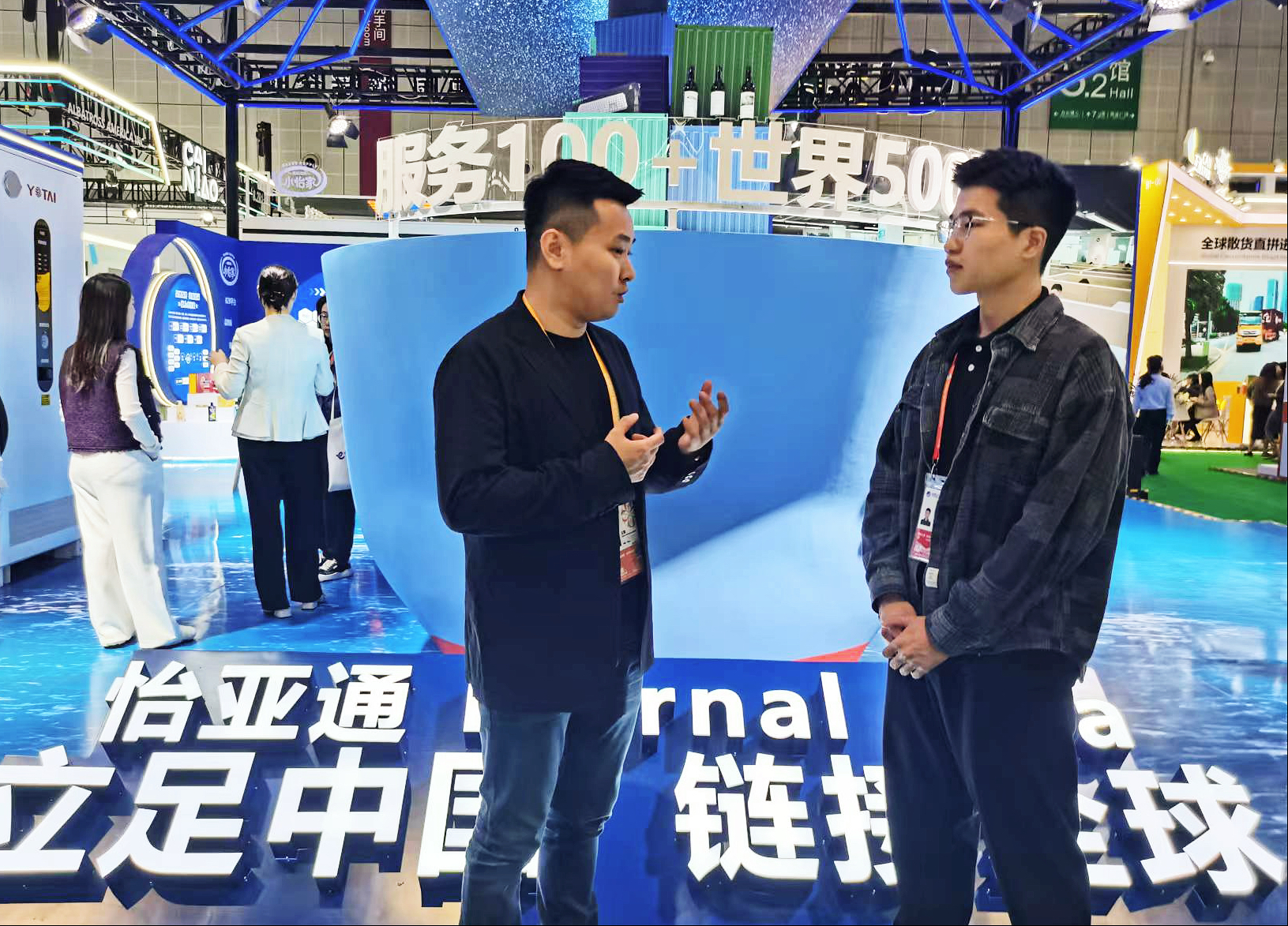 进博故事丨jinnianhui今年会王辉：进博会促进商业和文化交流